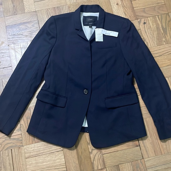 J crew woman’s regent blazer navy size 10 NWT - Picture 1 of 4